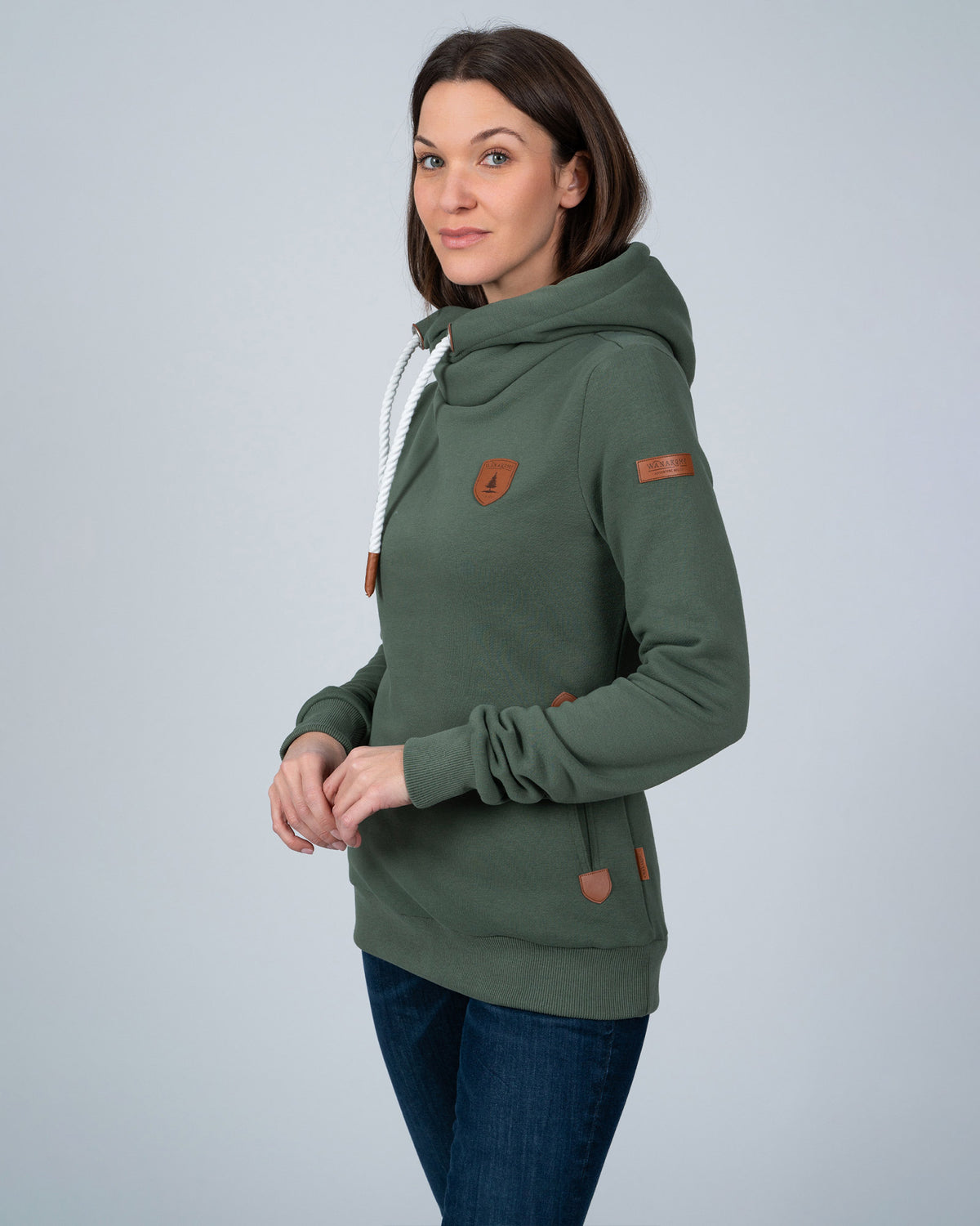 Artemis Moss Green Hoodie