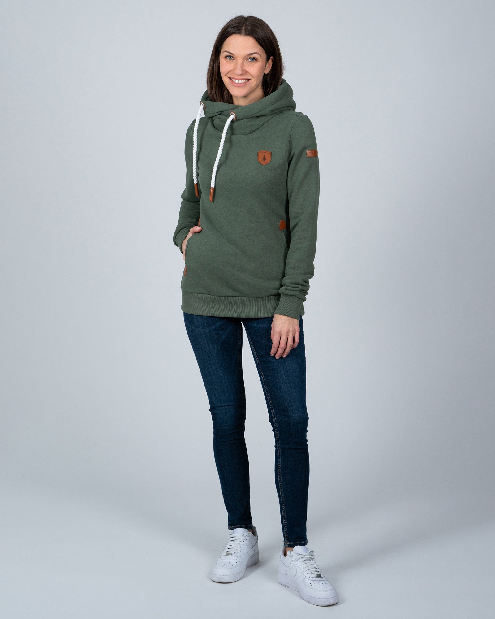 Artemis Moss Green Hoodie Secondary image