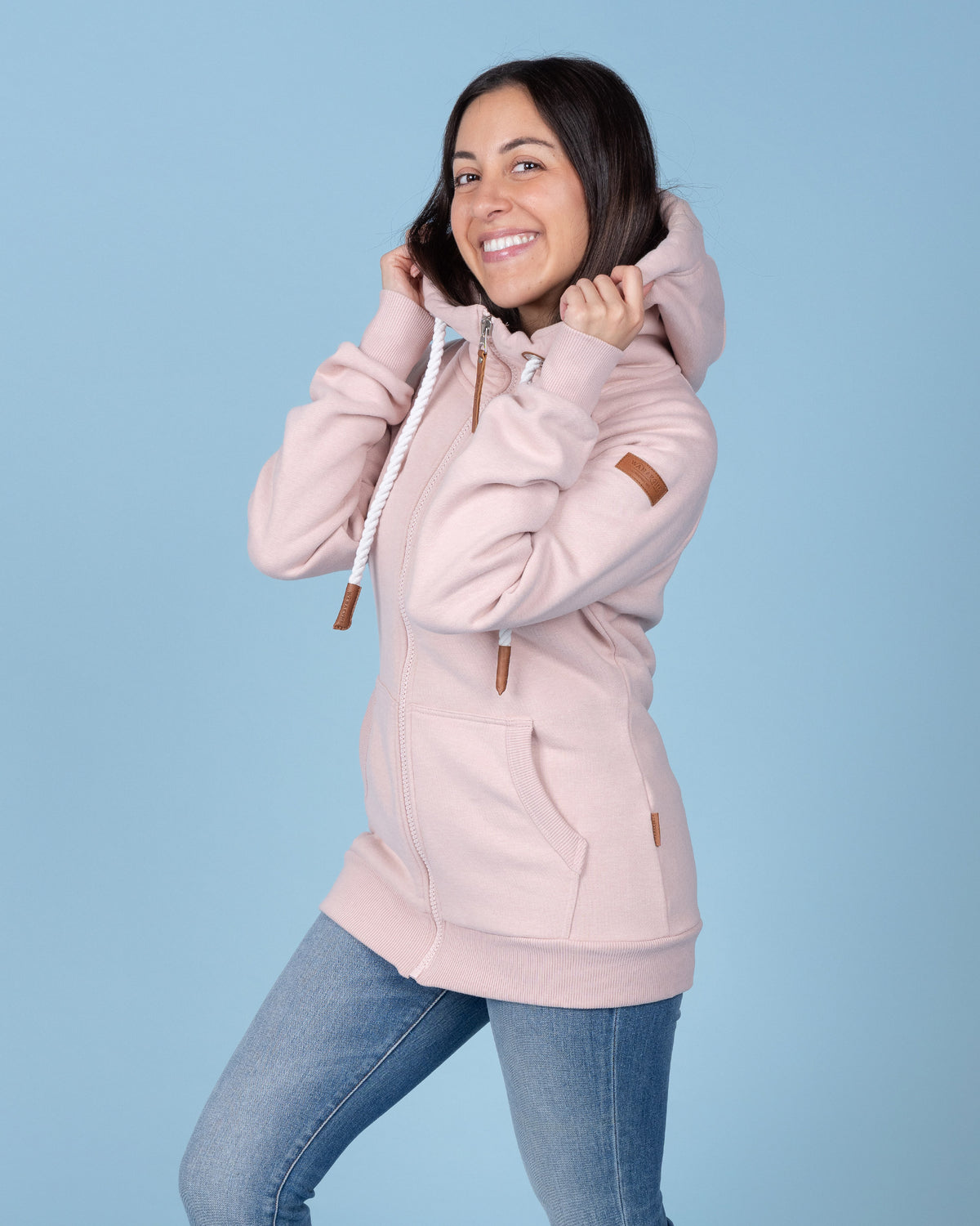 Hera Blush Full-Zip Hoodie Main image