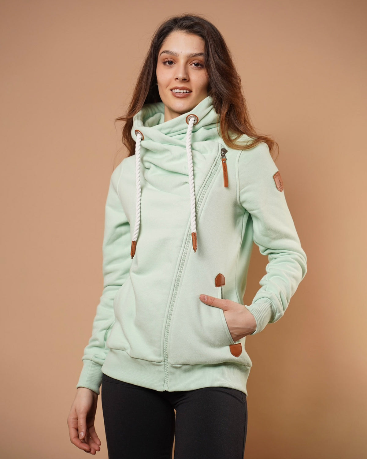 Hestia Cucumber Full-Zip Sweatshirt Main image