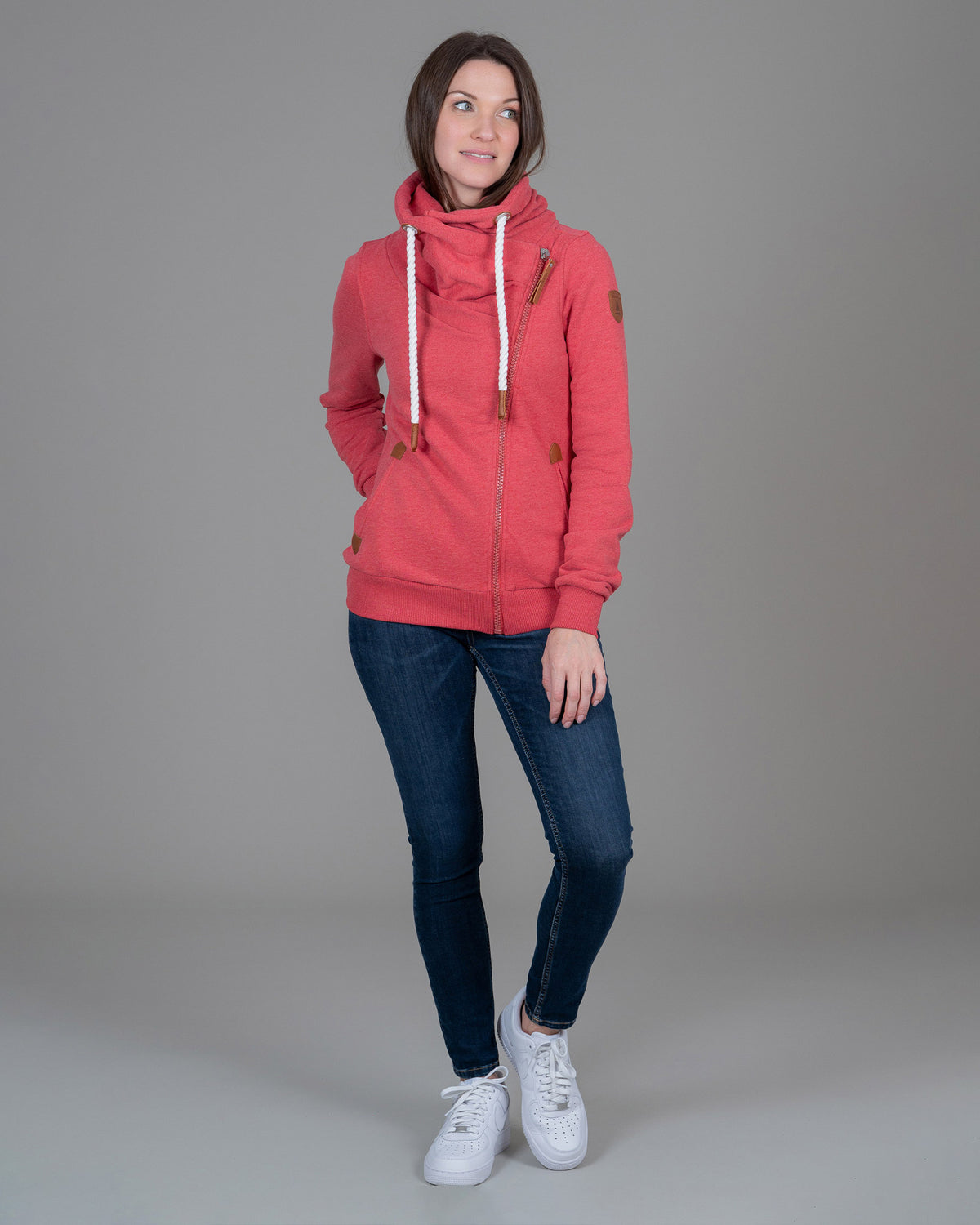 Hestia Rosso Full-Zip Sweatshirt Main image