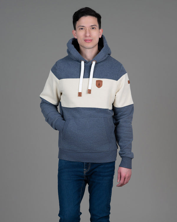 Wilkins Navy Barley Hoodie